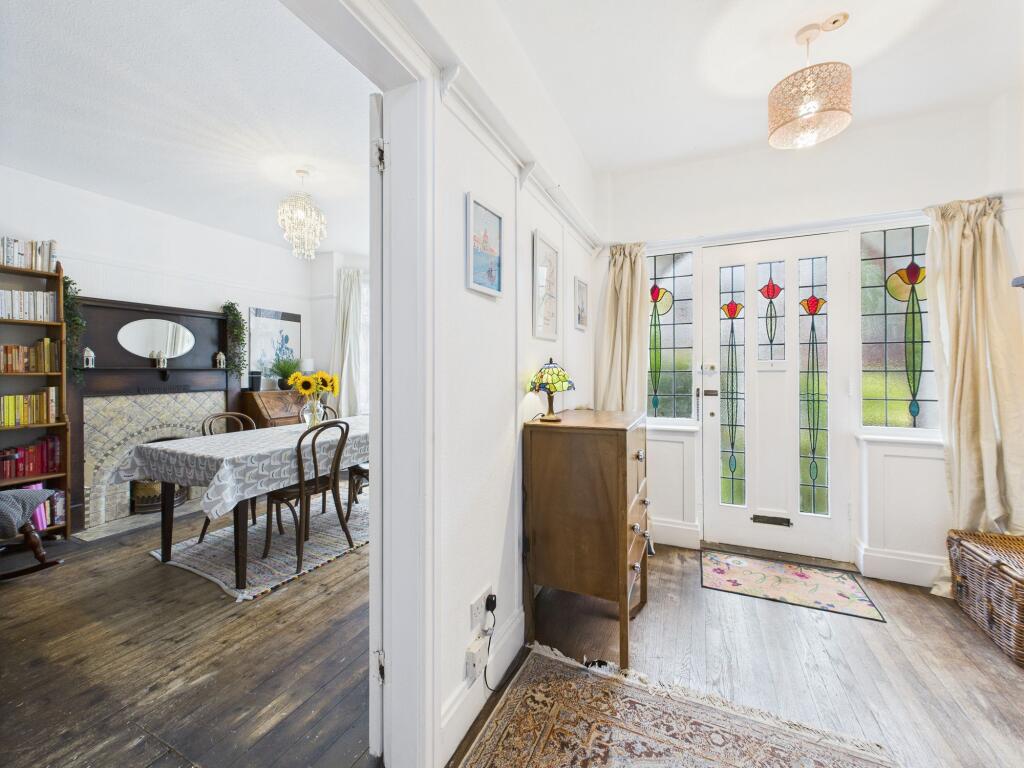 Entrance Hallway and Dining Room