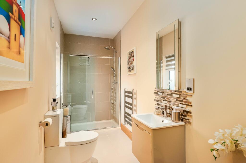 Downstairs shower room 