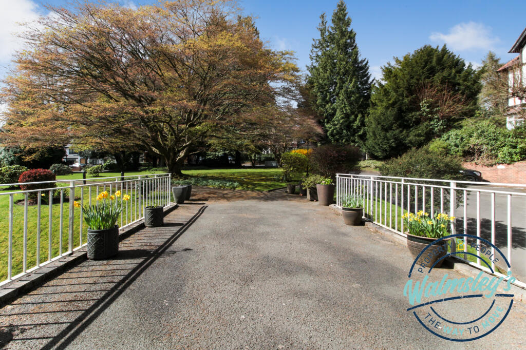 From communal entrance