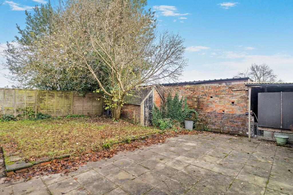 Rear garden