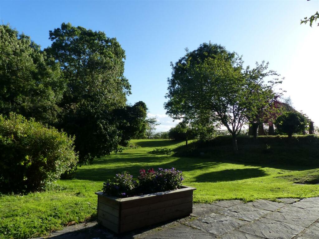 Rear garden