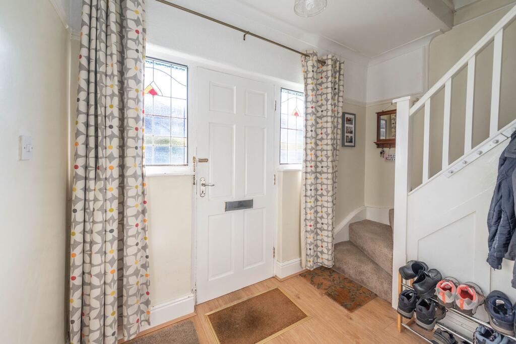 ENTRANCE HALLWAY AND LANDING