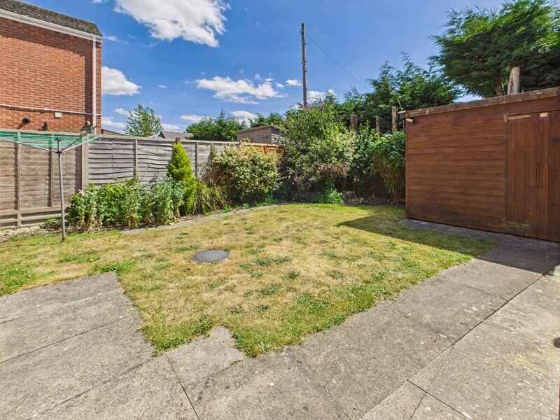 Garden and patio