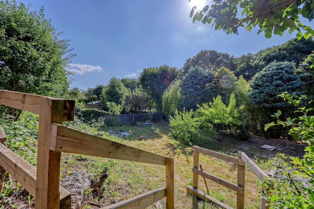 West Facing Rear Garden