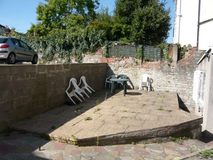 rear patio