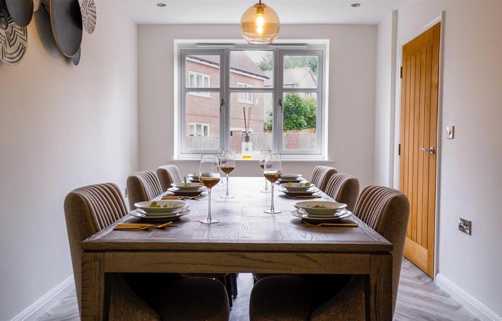 Separate dining room