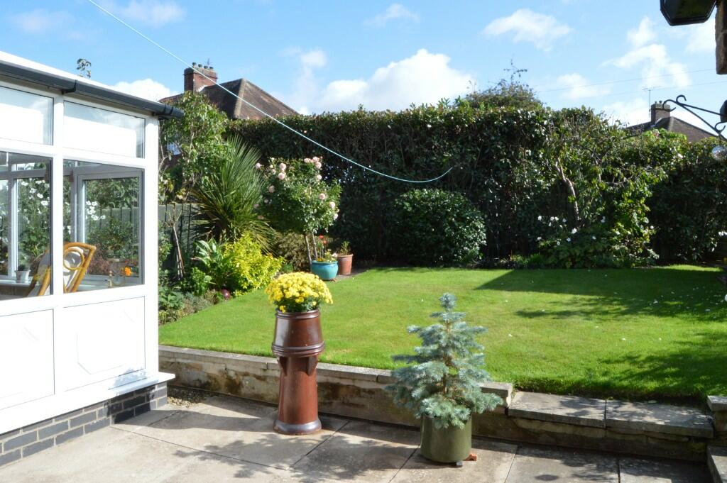 Rear garden