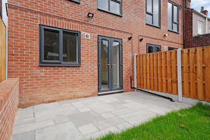 Rear External Patio