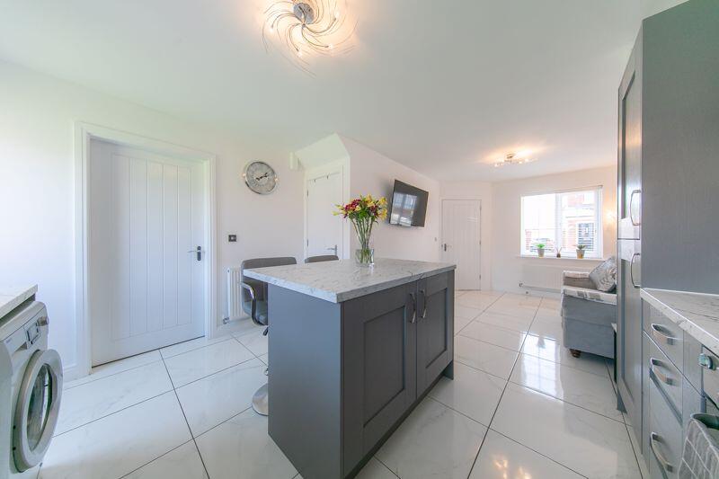 Kitchen, living and dining space