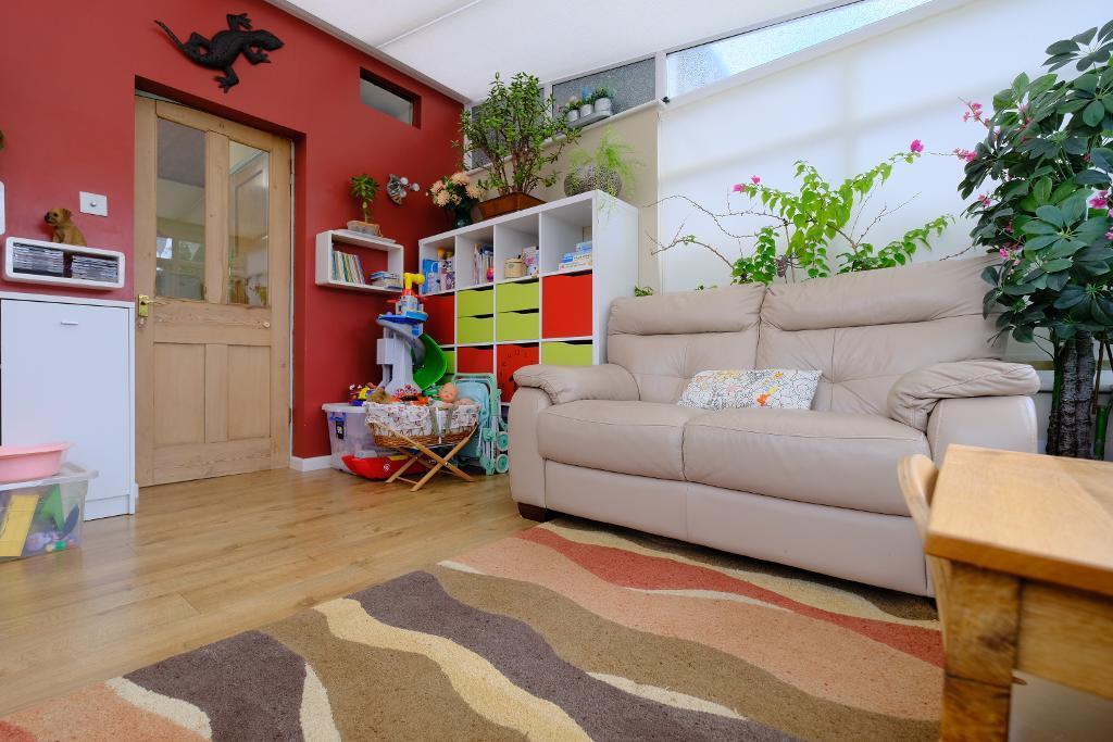 Sun room overlooking garden