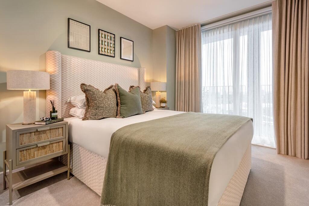 The bedrooms at Coronation Square are light and bright