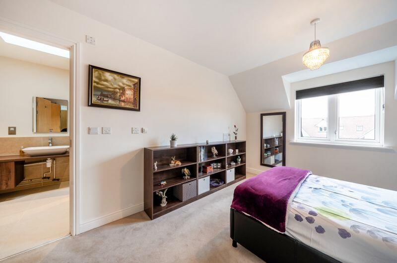 Bedroom with ensuite shower room