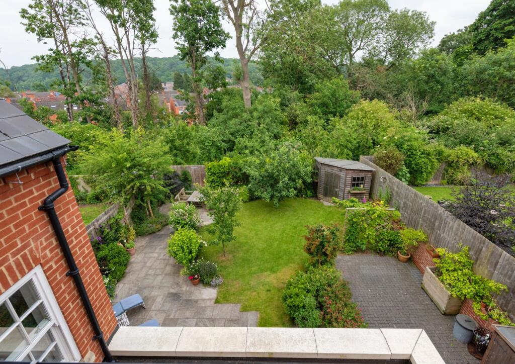 Aerial Of Garden