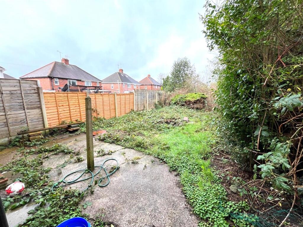 Private Rear Garden