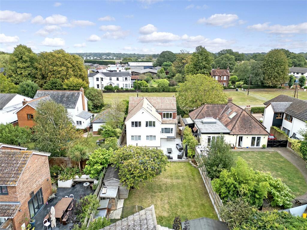 Aerial Rear View