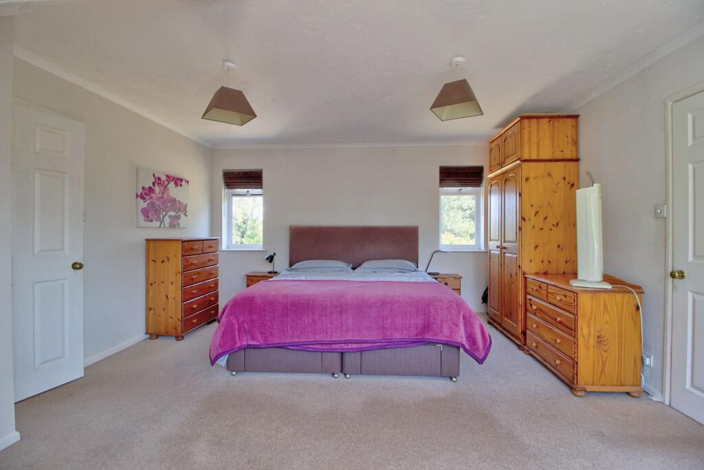 Master Bedroom with field view