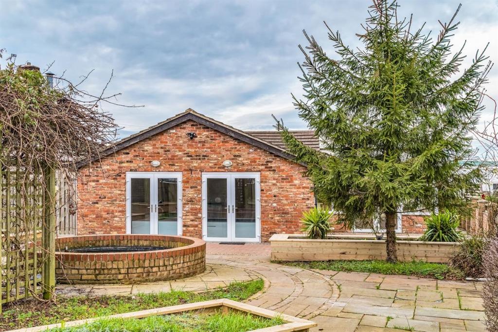 Rear of house