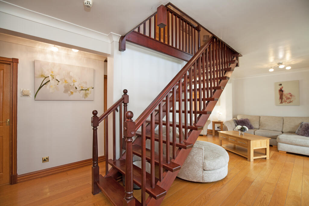 Stairs to first floor