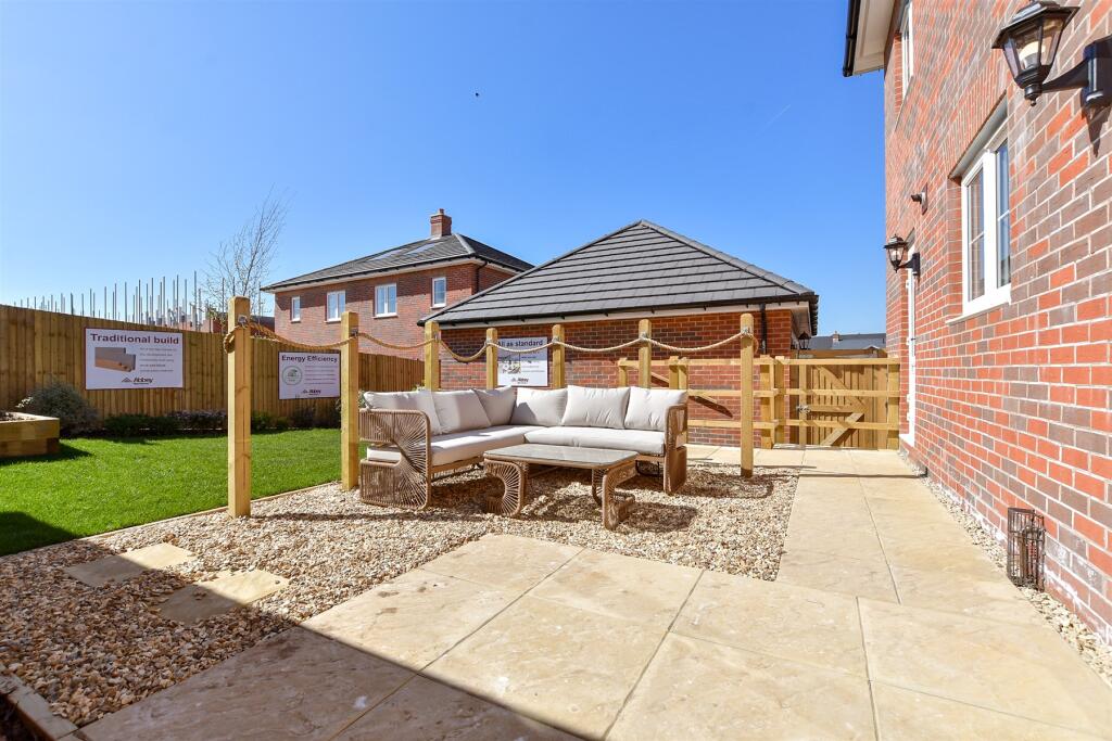 Rear Patio