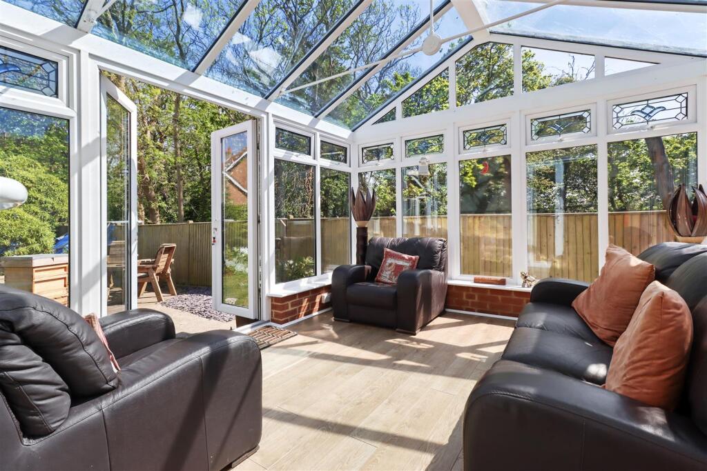 Conservatory off kitchen