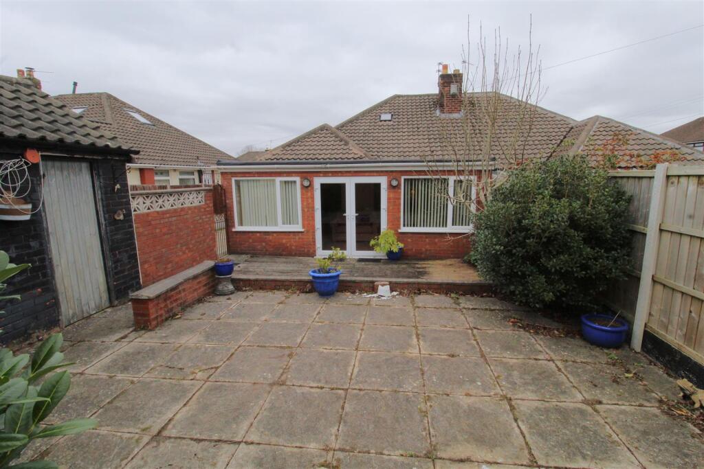 South Facing Rear Garden