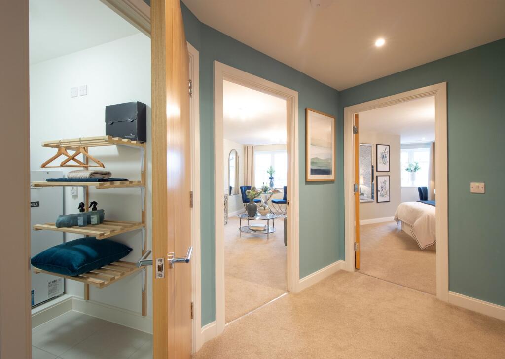 Show home hallway 