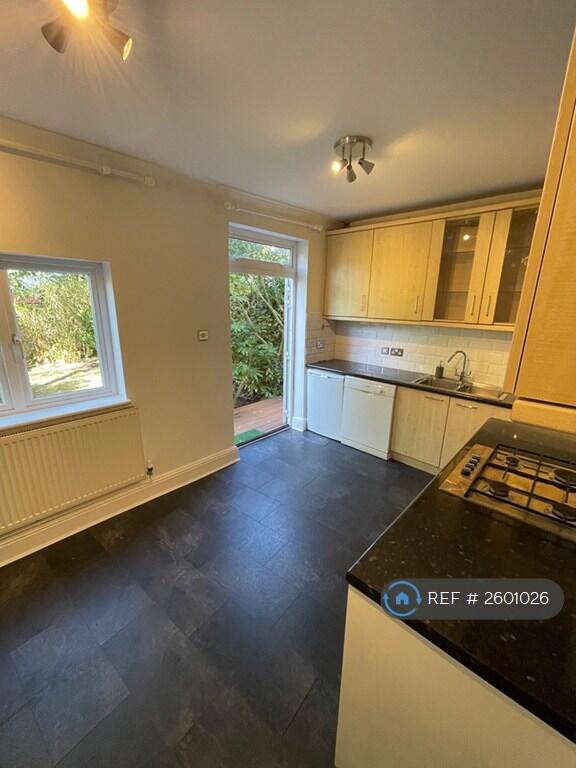 Kitchen Dinner With French Door To Garden