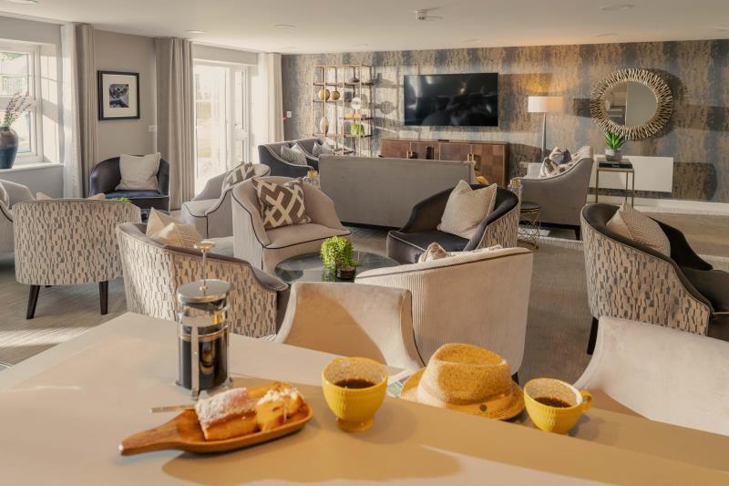 Homeowners' communal lounge