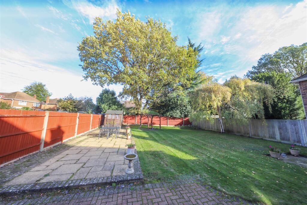 Rear garden