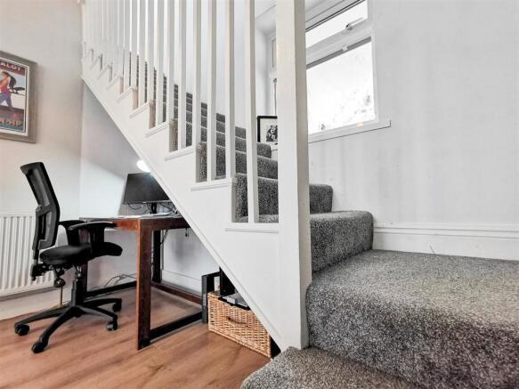 stairs leading to first floor