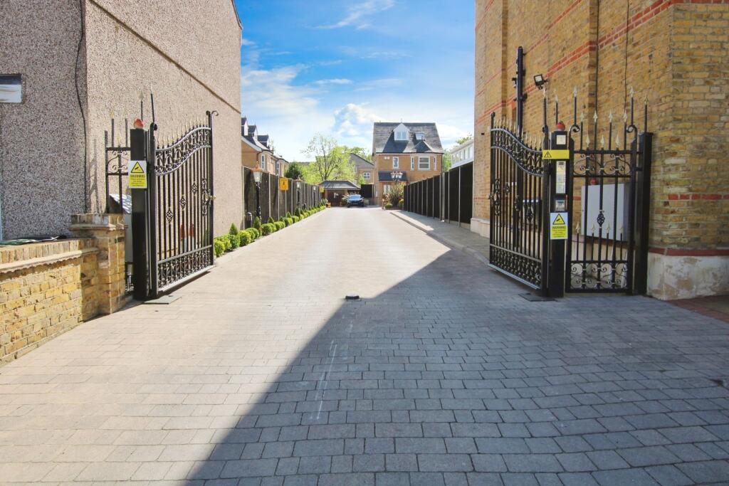 Secure Gated Entrance to the Community