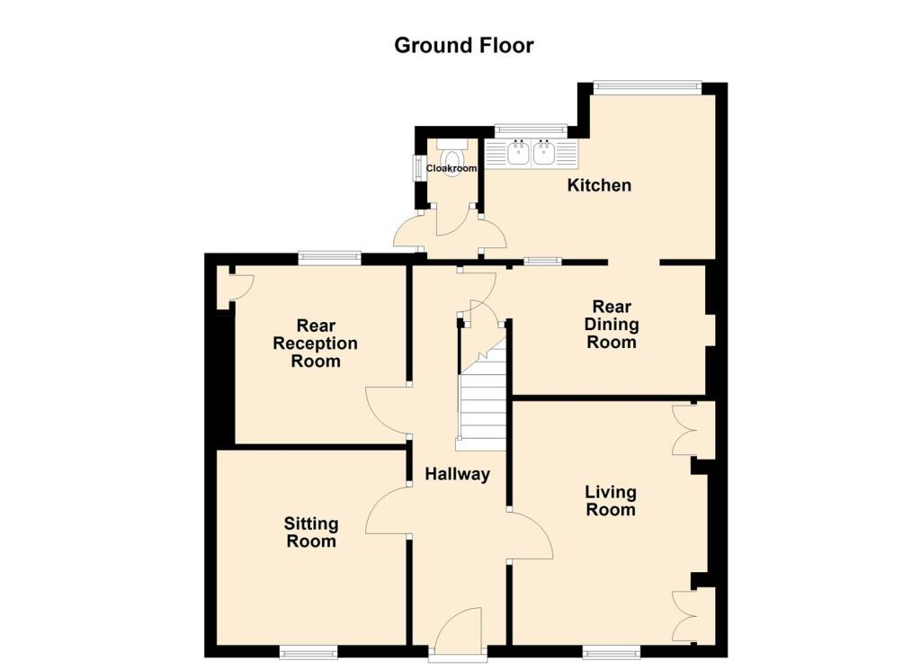 Ground floor-  floor plan