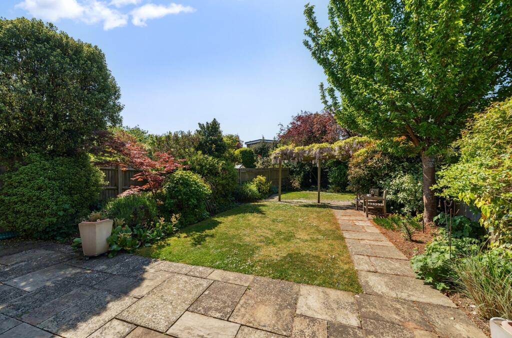 South West Facing Rear Garden