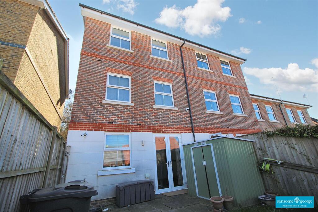 Rear of Property