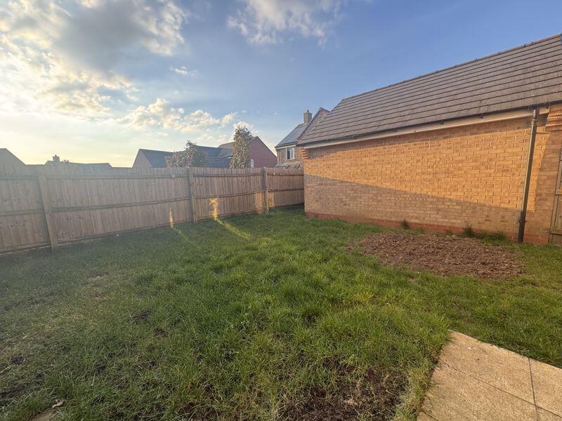 Rear garden