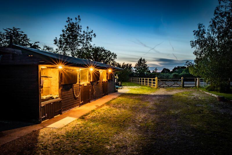 Stables at Night