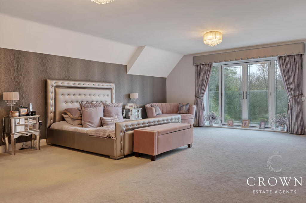 Master Bedroom with Juliet Balcony