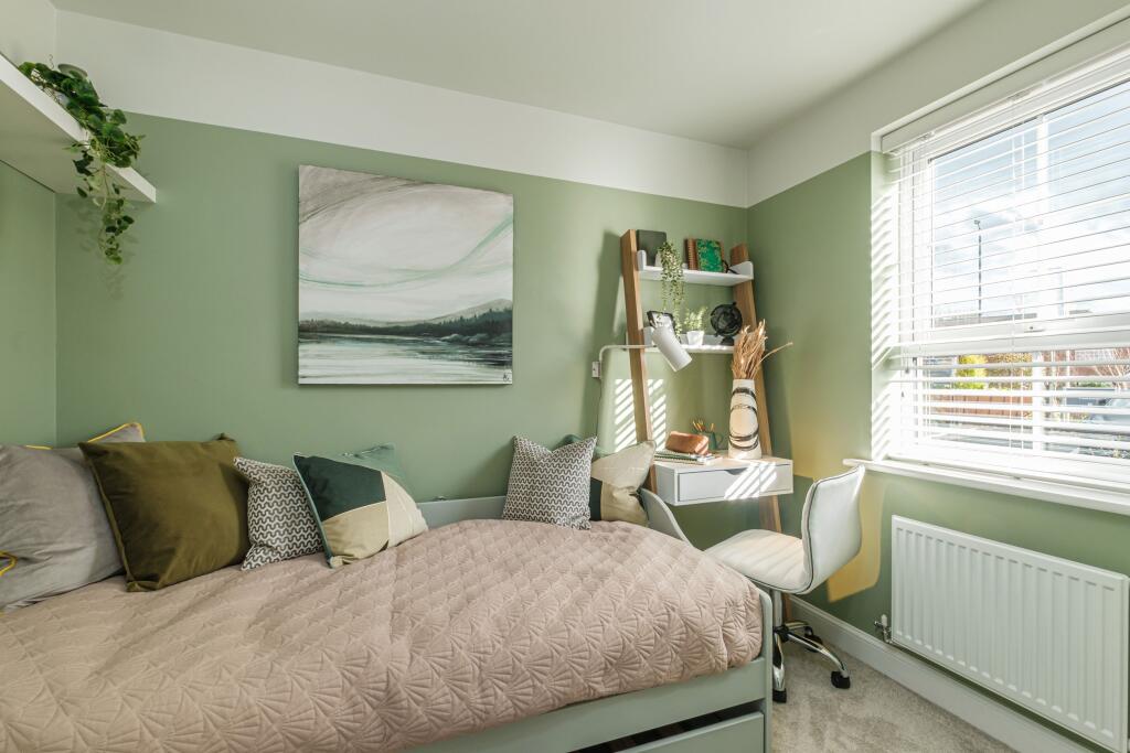 Interior view of our 4 bed Kingsville bedroom 4  / study room