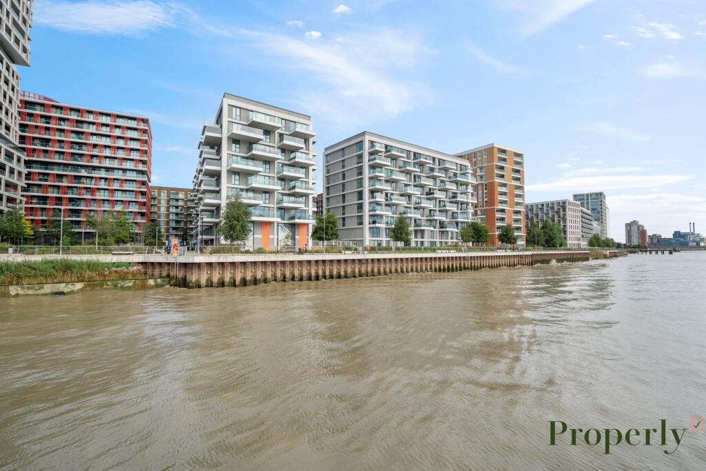 Riverside development