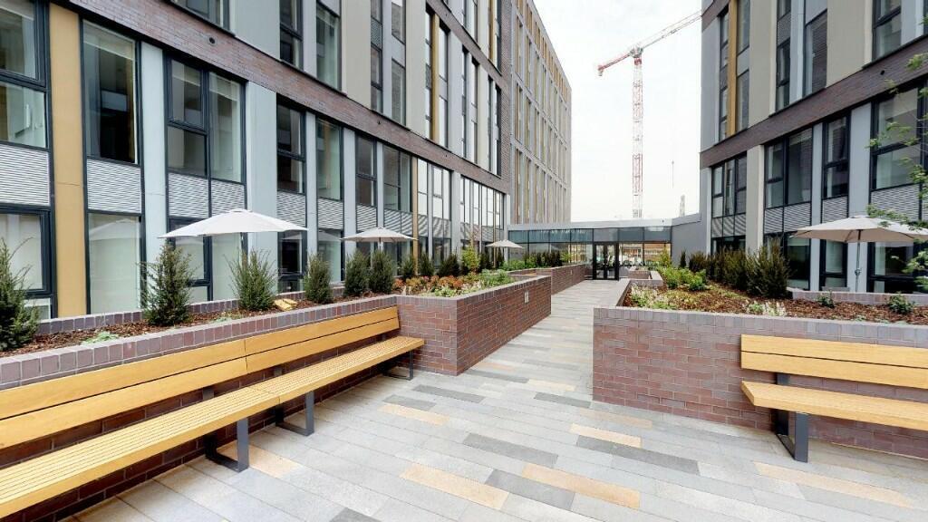 Resident courtyard