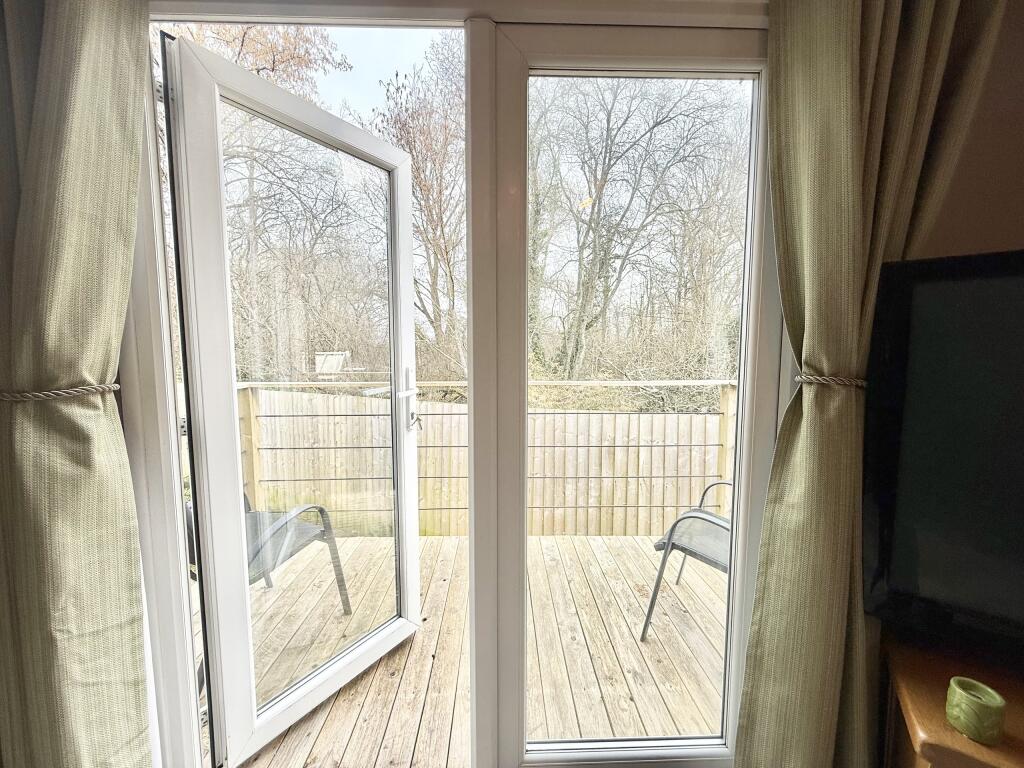 Doors to deck