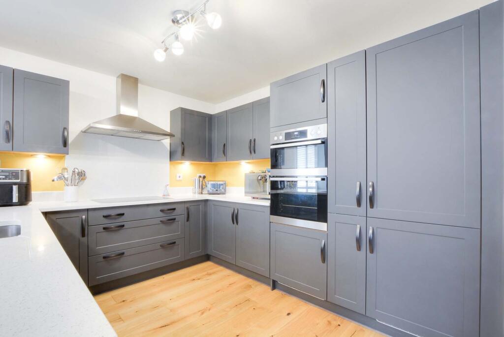 Open Plan Fitted Living Dining Kitchen