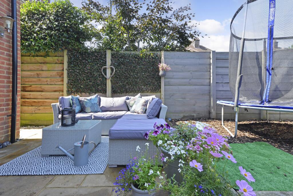 Rear garden
