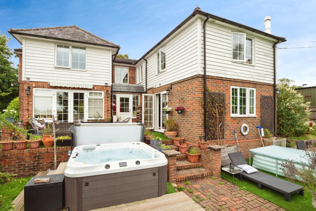 Rear Hot Tub