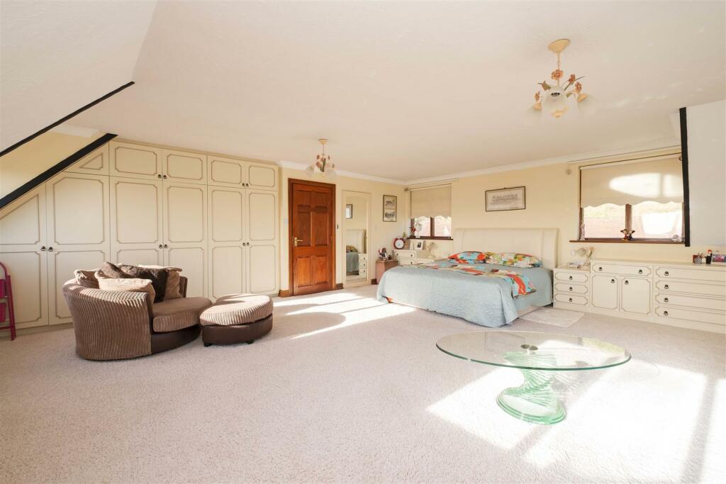 A fantastic principal bedroom