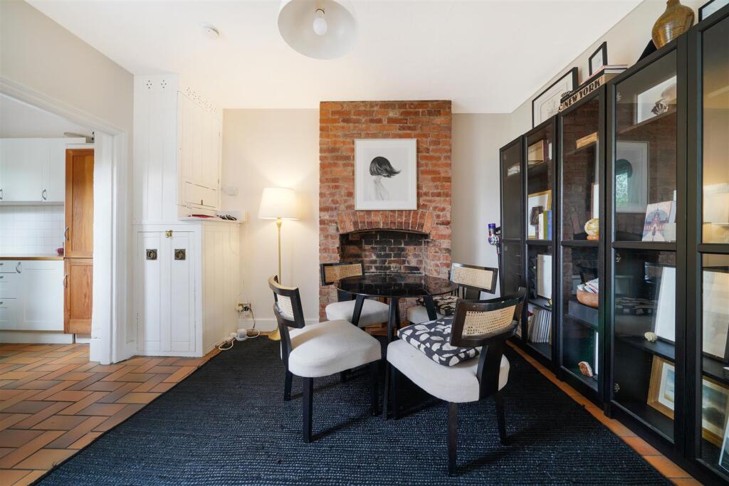 Dining room over looking garden