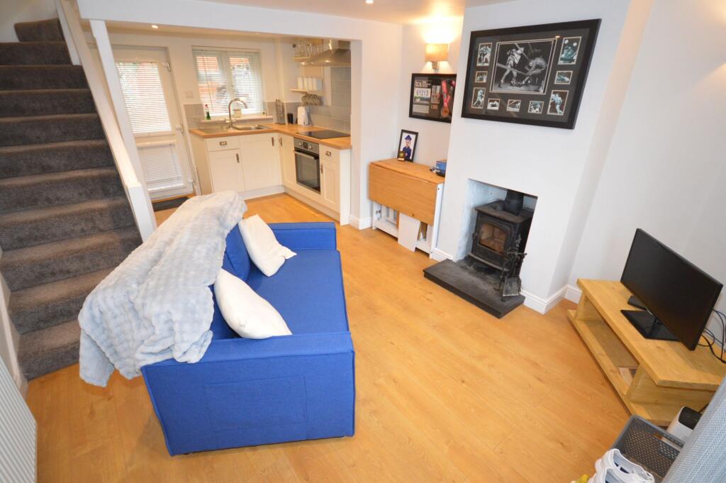 Sitting Room and Wood Burner