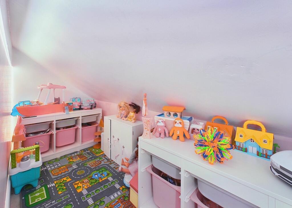 Under eaves play area