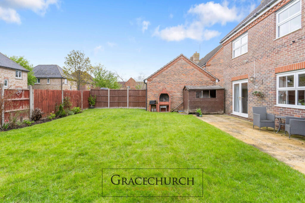 Rear garden