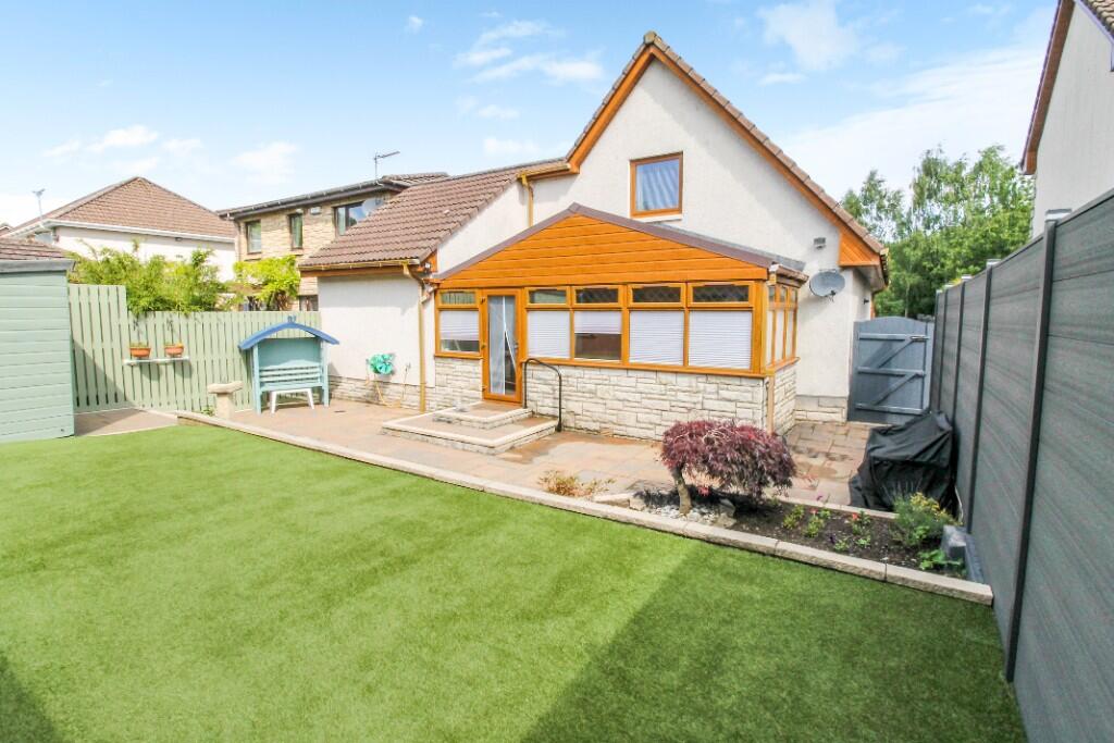 Rear of property